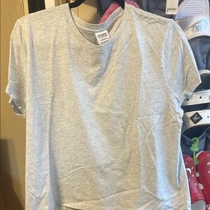 Gray Crew Neck T-Shirt